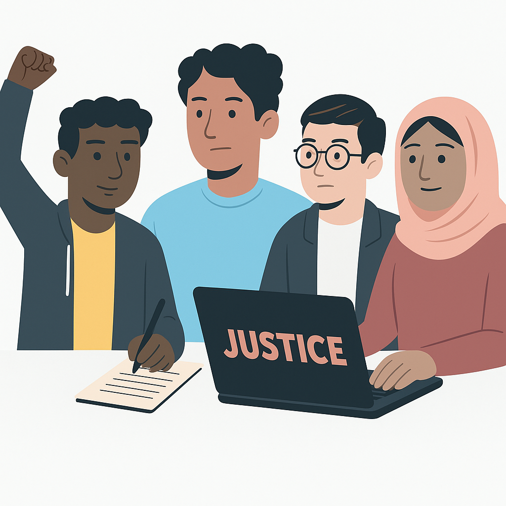 students, volunteers, interns, and allies work together to bring justice diversity, equity, and inclusion to institutions in the USA