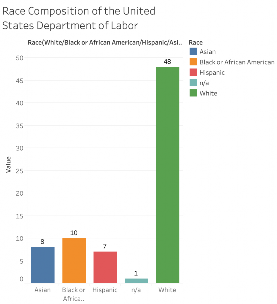 U.S. department of labor race statistics