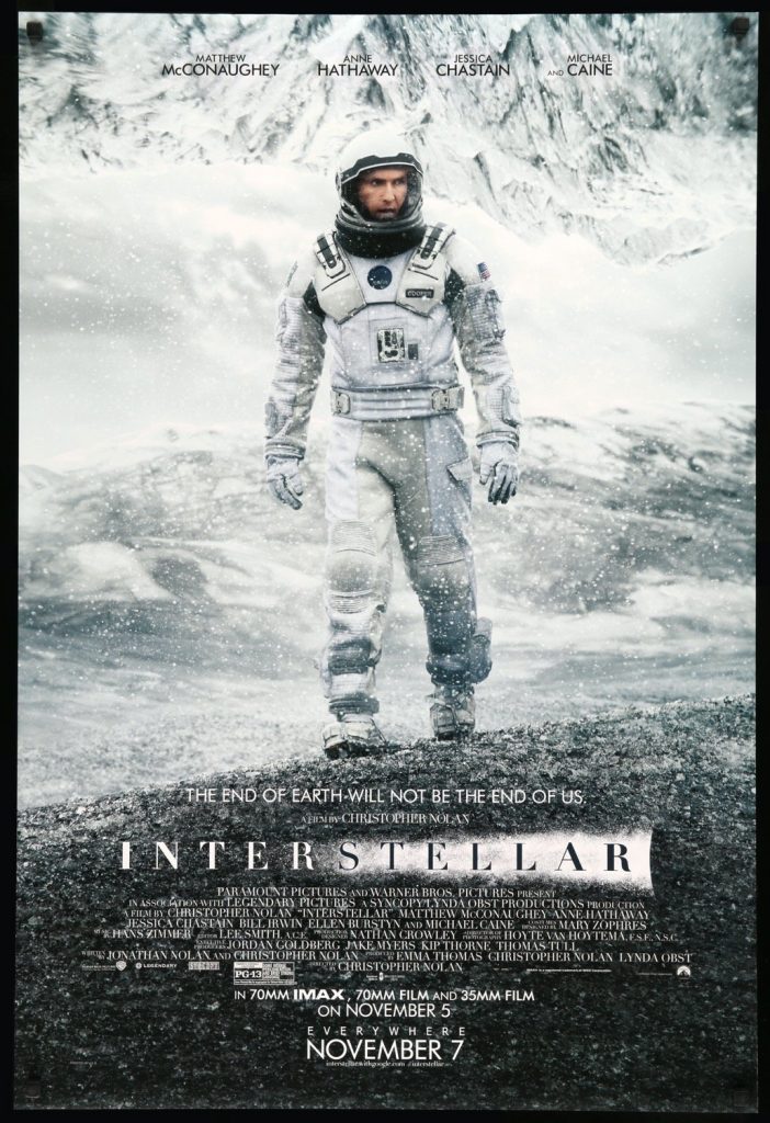 'interstellar' poster