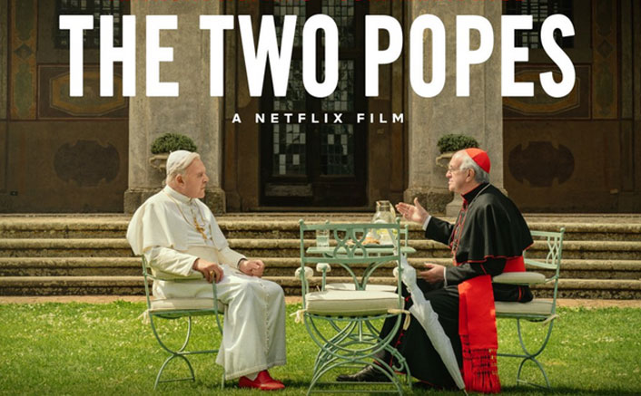 'the two popes' poster