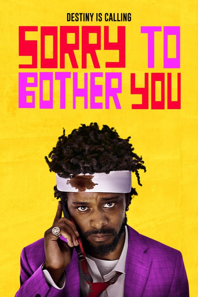 sorry to bother you movie poster