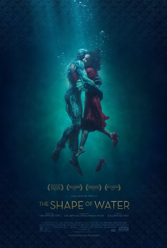 the shape of water movie poster