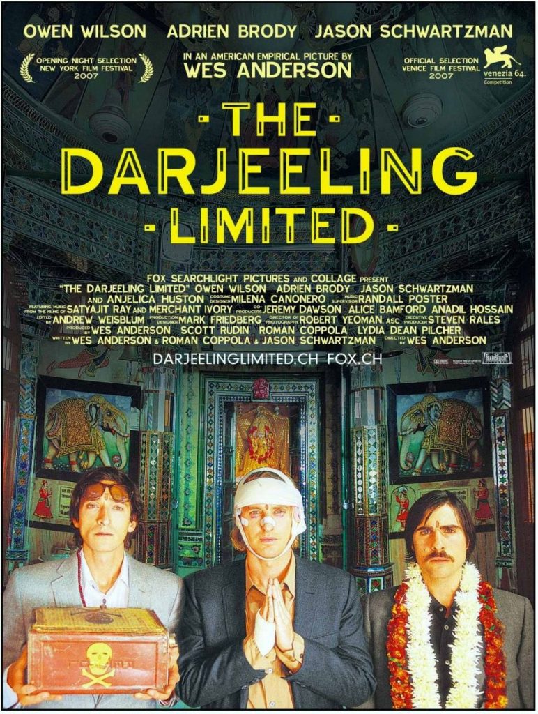 the darjeeling limited movie poster