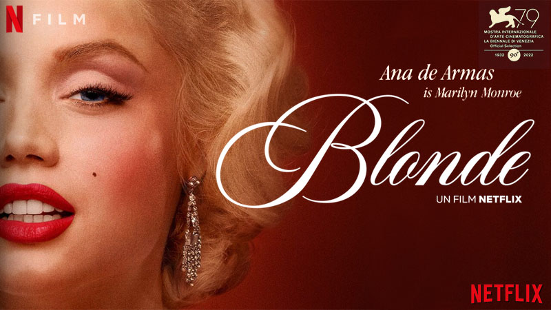 netflix's blonde film poster