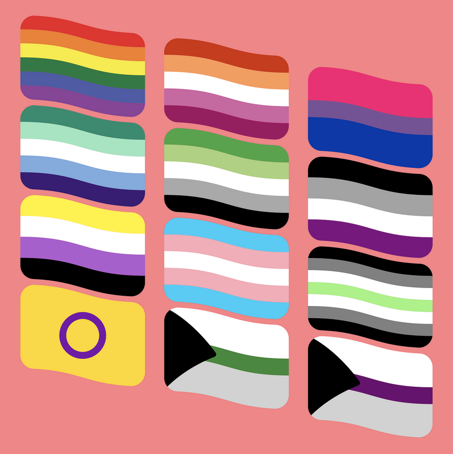 Aromantic Flag and Pride Flags
