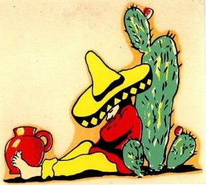 Sleeping Mexican, stereotype 